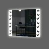 Зеркало в ванную комнату с 3D контурной подсветкой "Сказка" 800х700 мм L56