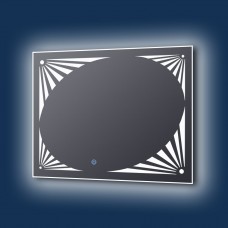Зеркало с LED подсветкой "Арена" 
