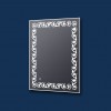 Зеркало в ванную комнату с подсветкой "Незабудка" 600х800 мм LED 007