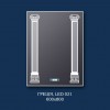 Зеркало в спальню с подсветкой "Греция" 600х800 мм LED 021