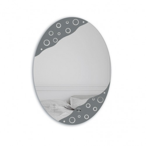 Зеркало в ванную комнату влагостойкое 480х650 мм П 310