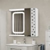 Зеркальный шкафчик в ванную комнату с подсветкой Ш 5364/2