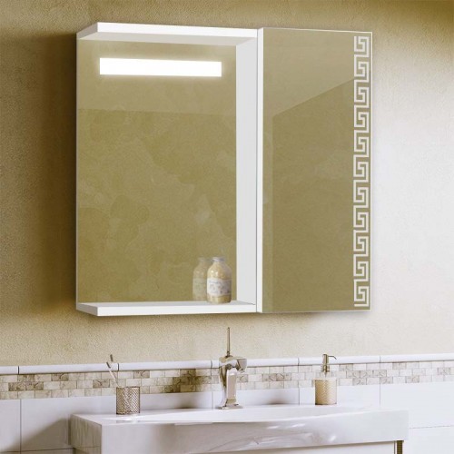 Зеркальный шкафчик в ванную комнату с подсветкой Ш 2395/4