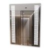 Зеркало в прихожую или ванную комнату с подсветкой "Мозаика" 600х800 мм LED 013