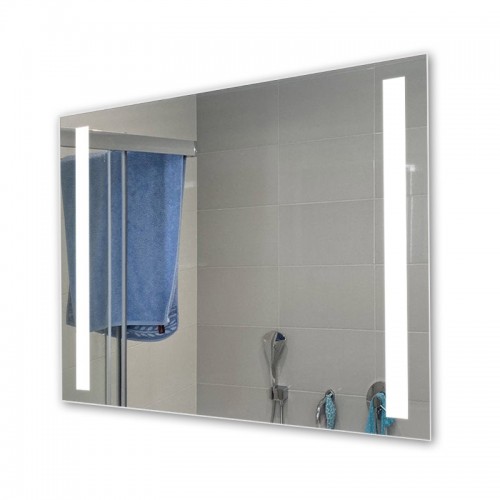 Зеркало в ванную комнату с подсветкой "Параллель" 800х600 мм LED 036