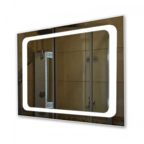 Зеркало в ванную комнату с лед подсветкой "Бриз" 600х800 мм L15