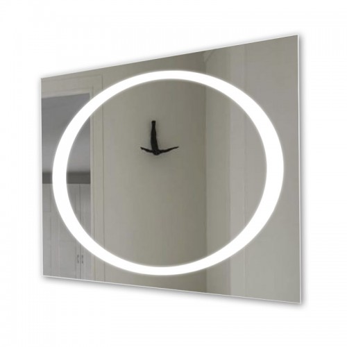 Зеркало с подсветкой для макияжа / в ванную комнату "Freedom" 900х700 мм L22