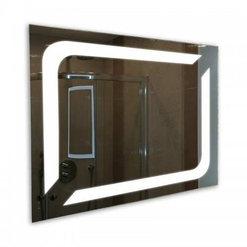 Зеркало в ванную комнату с лед подсветкой "Магнолия"  900х700 мм L23