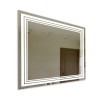 Зеркало в ванную комнату с лед подсветкой "Отражение" 900х700 мм L25