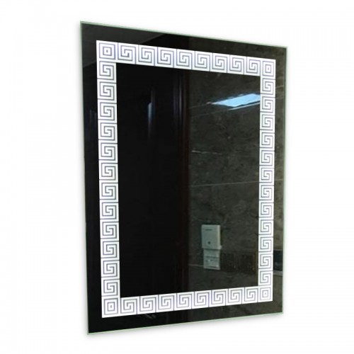 Зеркало в ванную комнату с лед подсветкой "Ангел" 600х800 мм L4