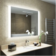 Зеркало с 3D подсветкой в ванную комнату "Восход"